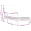 liggestole 2 stk. med hynder polyrattan sort