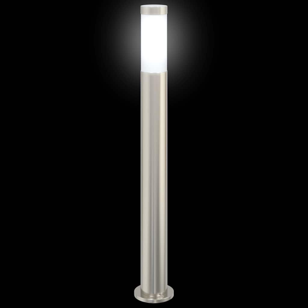 pullertlamper 3 stk. 80 cm rustfrit stål IP44