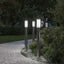 pullertlamper 3 stk. 80 cm rustfrit stål IP44