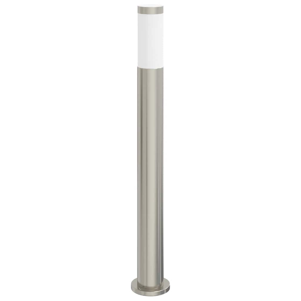 pullertlampe med sensor 80 cm rustfrit stål IP44