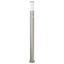 pullertlampe med sensor 110 cm rustfrit stål IP44