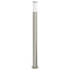 pullertlampe med sensor 110 cm rustfrit stål IP44