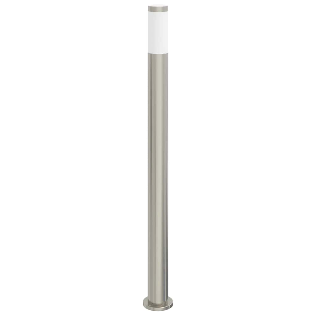 pullertlampe med sensor 110 cm rustfrit stål IP44
