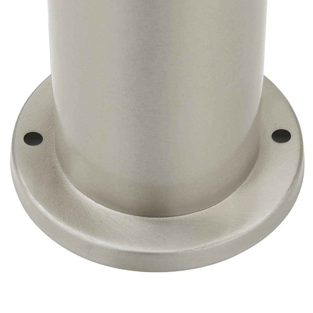 pullertlampe med stikkontakt 50 cm rustfrit stål IP44