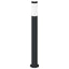 pullertlampe 80 cm rustfrit stål IP44