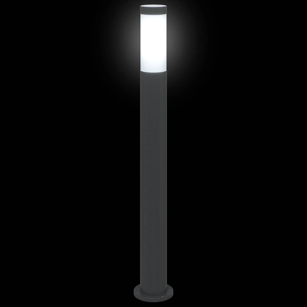pullertlampe 80 cm rustfrit stål IP44
