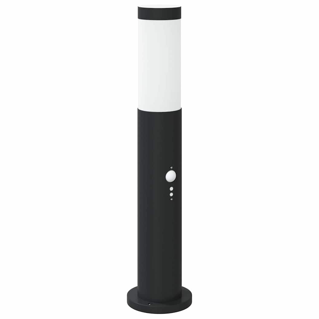 pullertlampe med sensor 50 cm rustfrit stål IP44