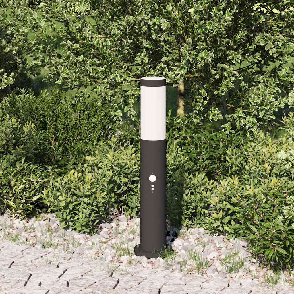 pullertlampe med sensor 50 cm rustfrit stål IP44