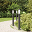 pullertlamper med sensor 3 stk. 80 cm rustfrit stål IP44
