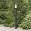 pullertlampe med sensor 110 cm rustfrit stål IP44