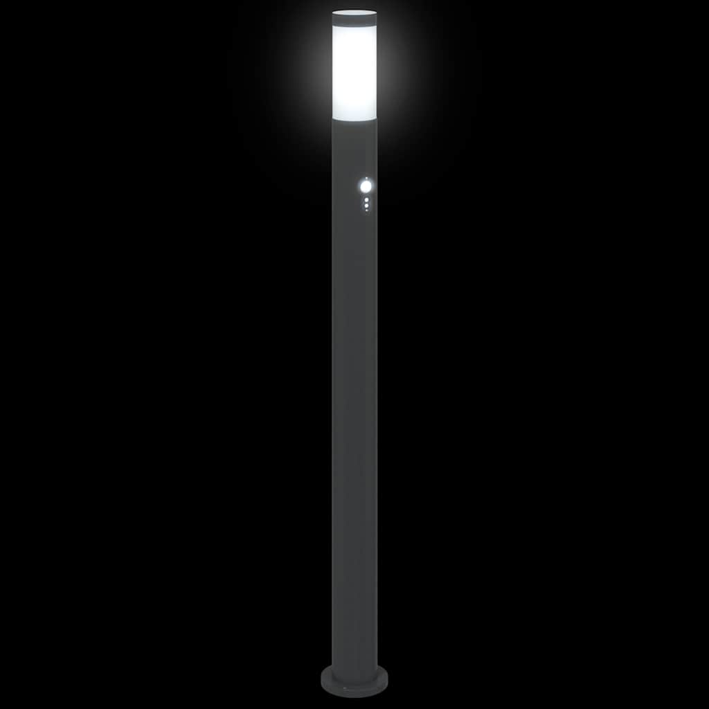 pullertlamper med sensor 3 stk. 110 cm rustfrit stål IP44