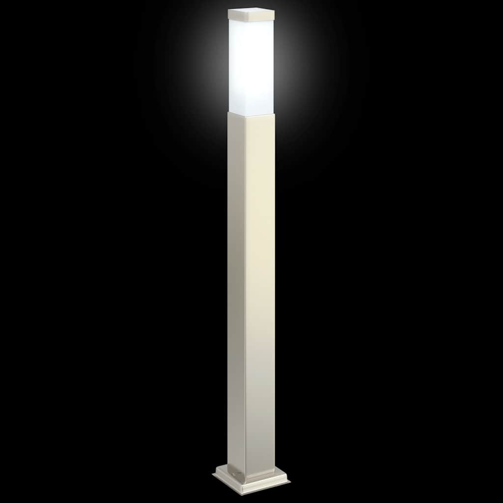 pullertlamper 3 stk. 80 cm rustfrit stål IP44
