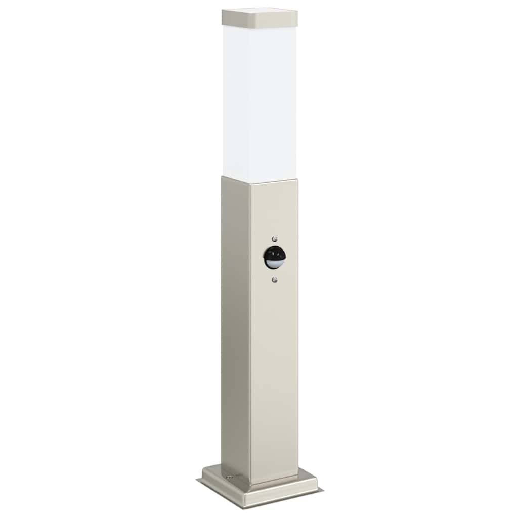 pullertlamper med sensor 3 stk. 50 cm rustfrit stål IP44