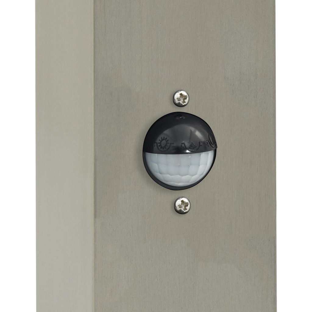 pullertlamper med sensor 3 stk. 50 cm rustfrit stål IP44