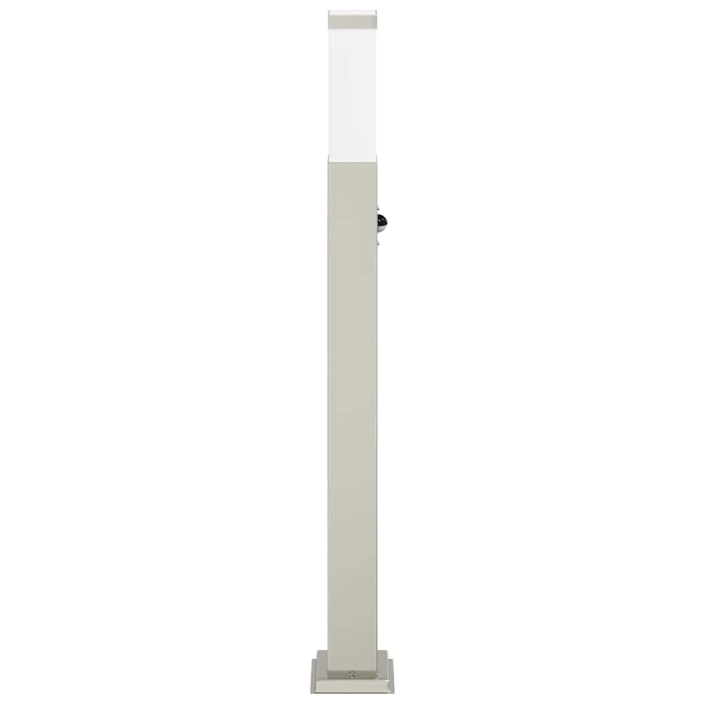 pullertlampe med sensor 80 cm rustfrit stål IP44