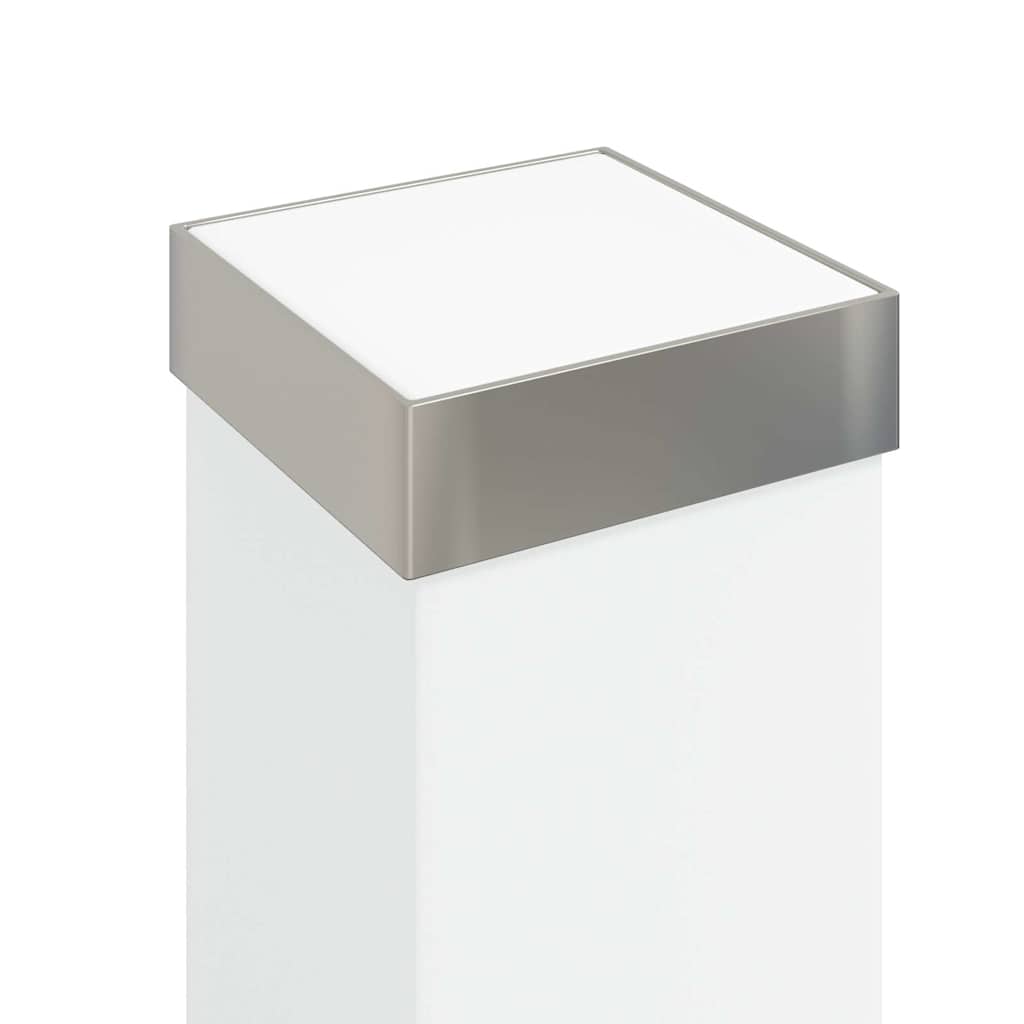 pullertlamper med stikkontakt 3 stk. 50 cm rustfrit stål IP44