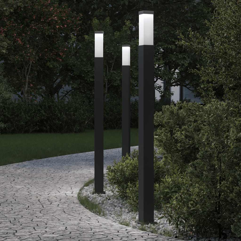 pullertlamper 3 stk. 110 cm sort IP44
