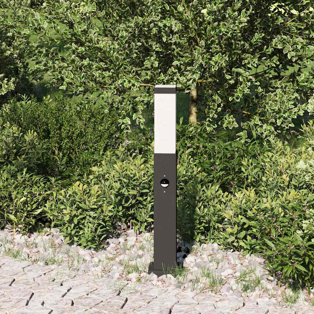 pullertlampe med sensor 50 cm sort IP44