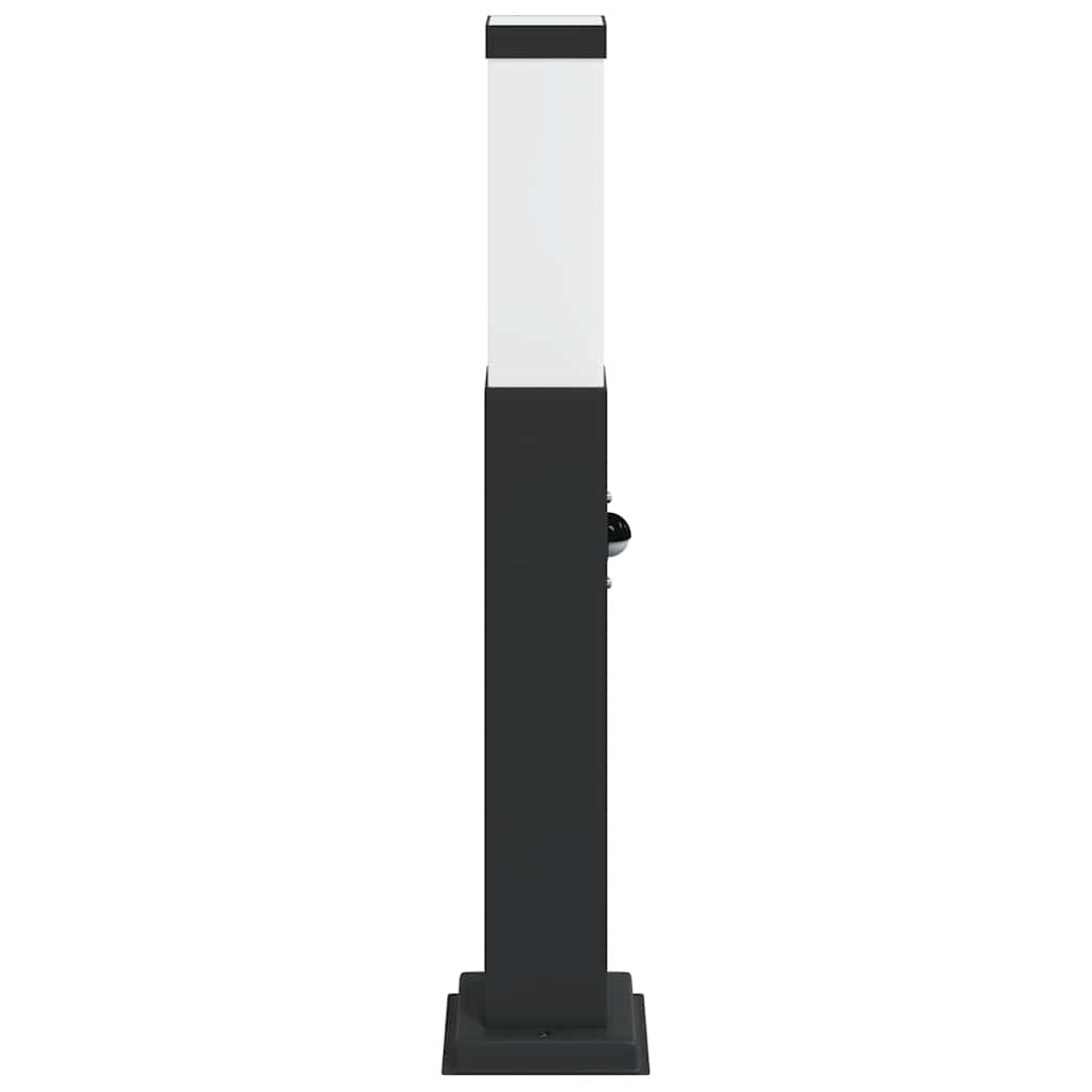 pullertlampe med sensor 50 cm sort IP44