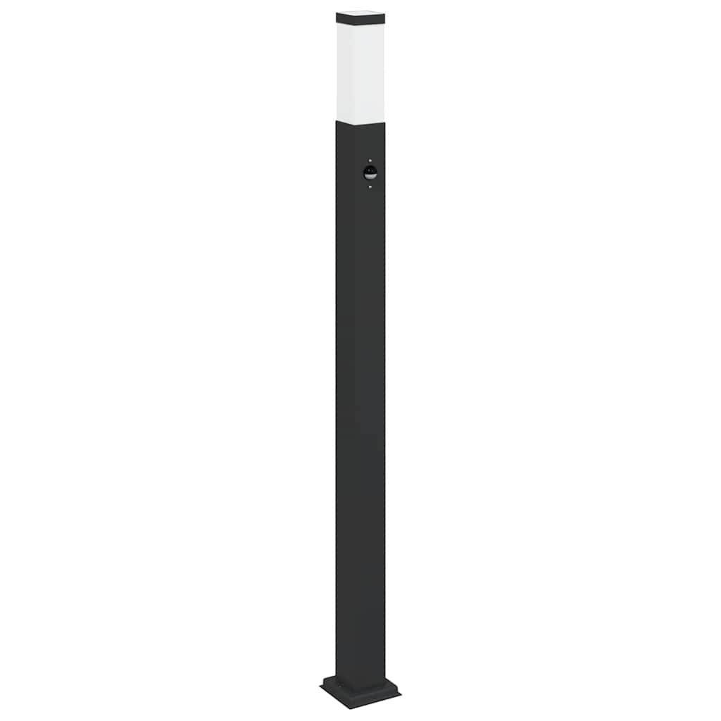 pullertlampe med sensor 110 cm sort IP44