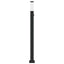 pullertlampe med sensor 110 cm sort IP44