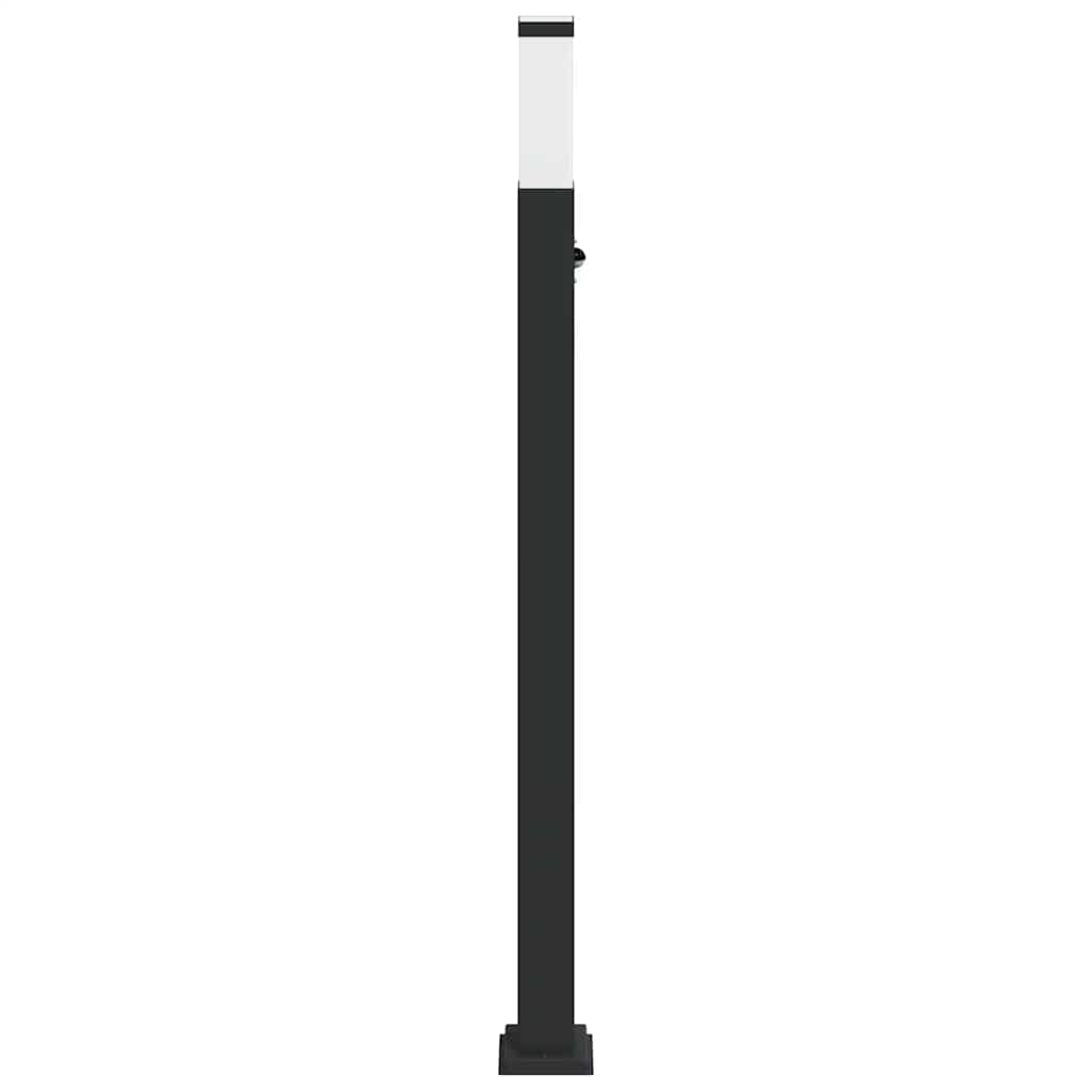 pullertlampe med sensor 110 cm sort IP44