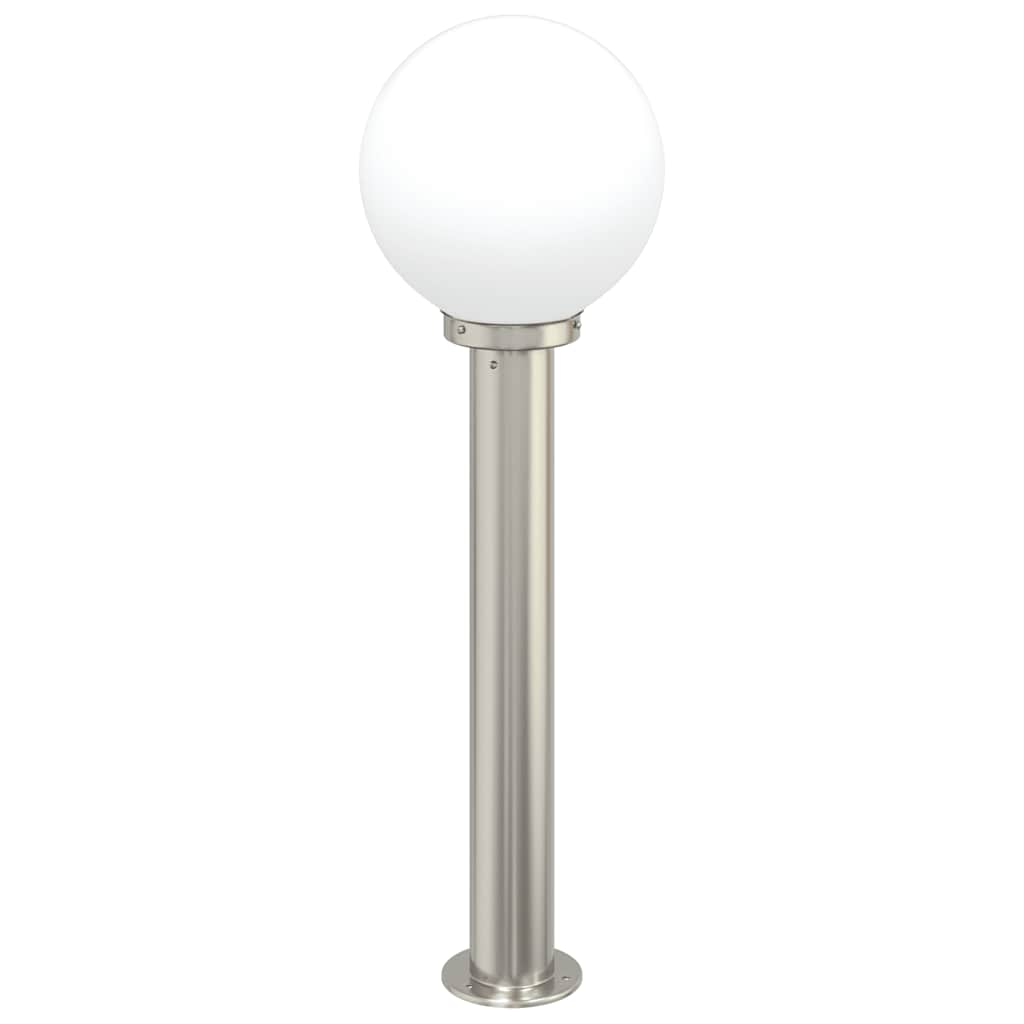 pullertlampe 80 cm rustfrit stål IP44