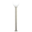 pullertlampe 120 cm rustfrit stål IP44