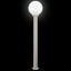 pullertlampe 120 cm rustfrit stål IP44