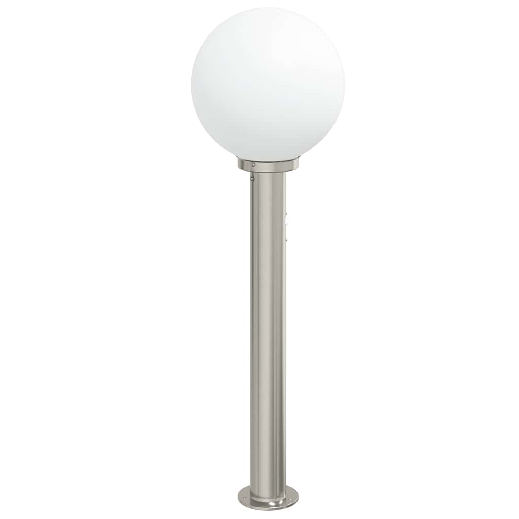 pullertlampe med sensor 80 cm rustfrit stål IP44