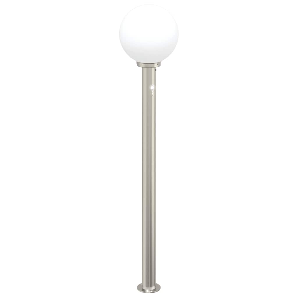pullertlampe med sensor 120 cm rustfrit stål IP44