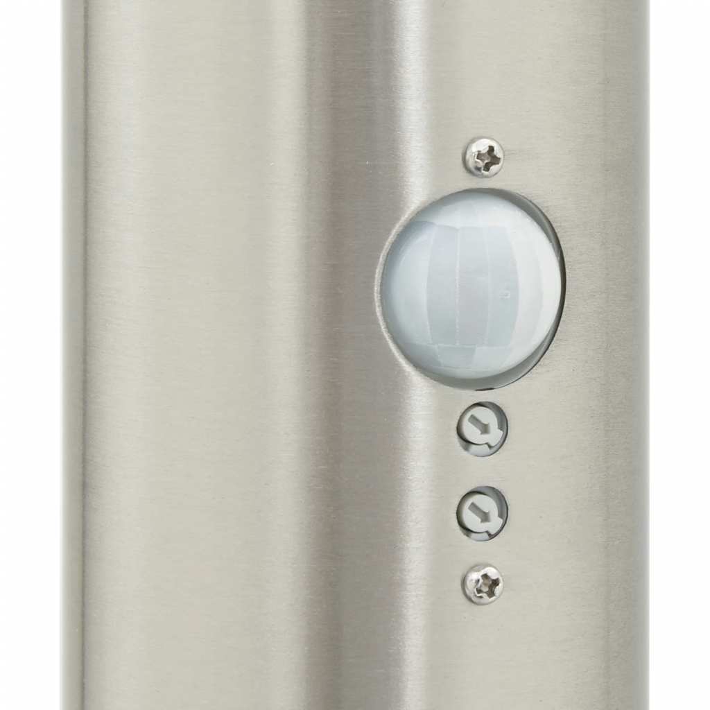 pullertlamper med sensor 3 stk. 120 cm rustfrit stål IP44
