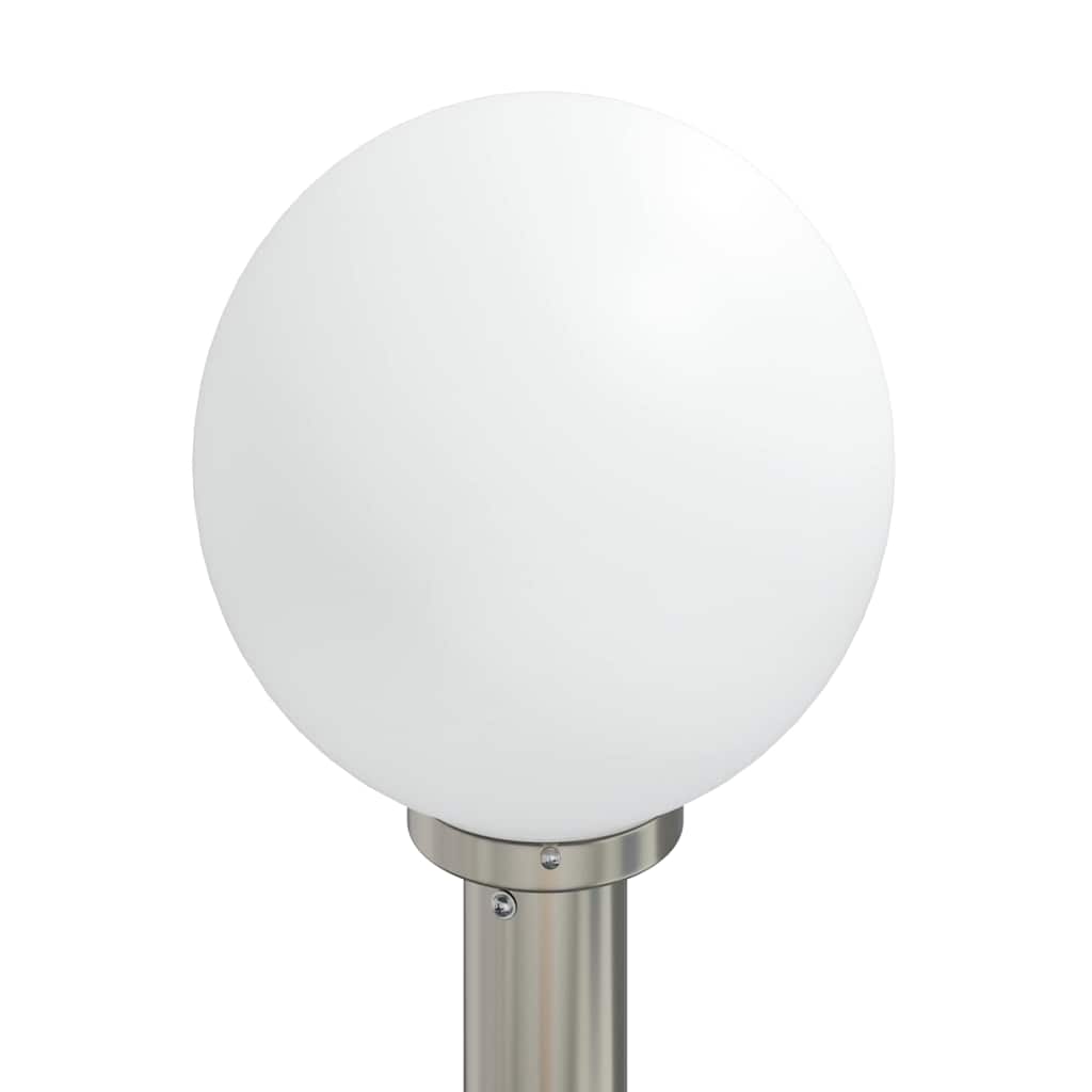 pullertlampe med stikkontakt 80 cm rustfrit stål IP44