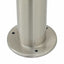 pullertlampe med stikkontakt 80 cm rustfrit stål IP44