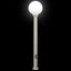pullertlamper med stikkontakt 3 stk. 120 cm rustfrit stål IP44