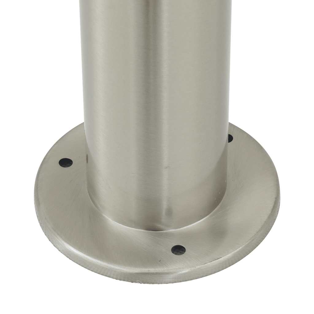 pullertlamper med stikkontakt 3 stk. 120 cm rustfrit stål IP44