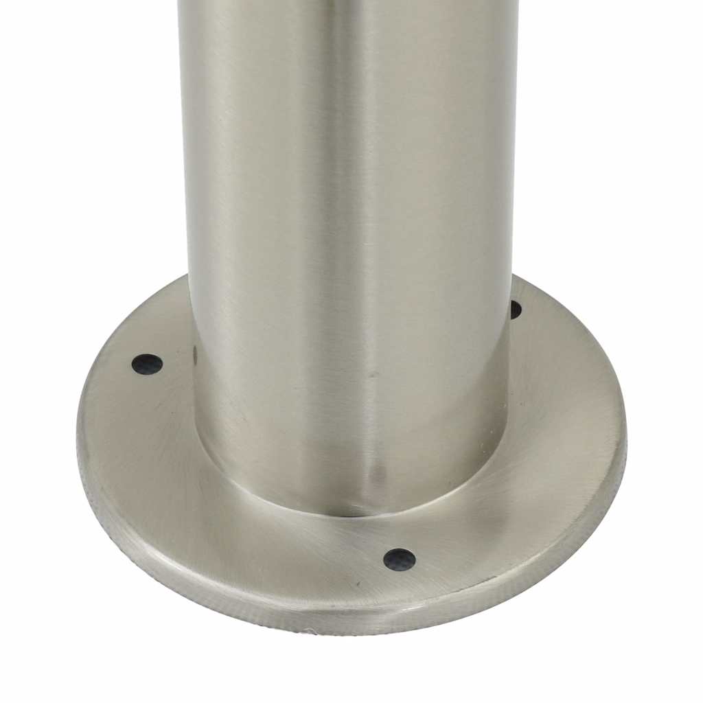 pullertlampe med sensor og stikkontakt 80 cm rustfrit stål IP44