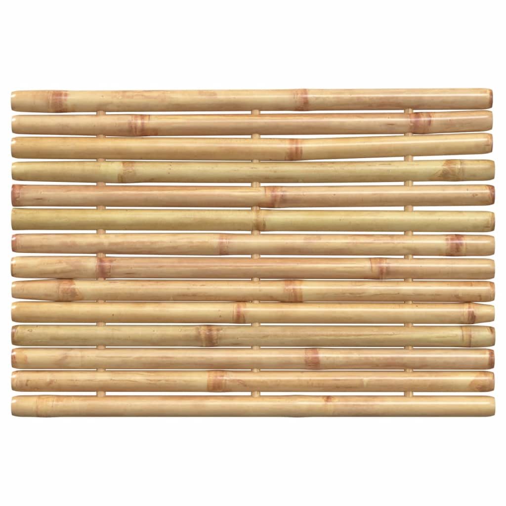 bademåtter 2 stk. 50x35 cm bambus
