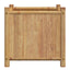 plantekasse 50x50x50 cm bambus