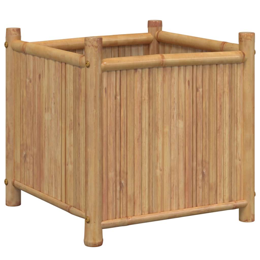 plantekasse 50x50x50 cm bambus