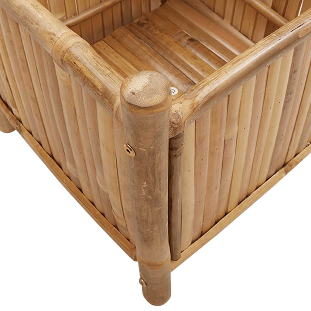 plantekasse 50x50x50 cm bambus