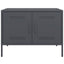 tv-borde 2 stk. 68x39x50,5 cm stål antracitgrå