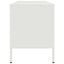 tv-bord 100,5x39x50,5 cm stål sort