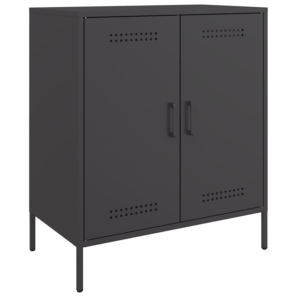 skænk 68x39x79 cm stål sort