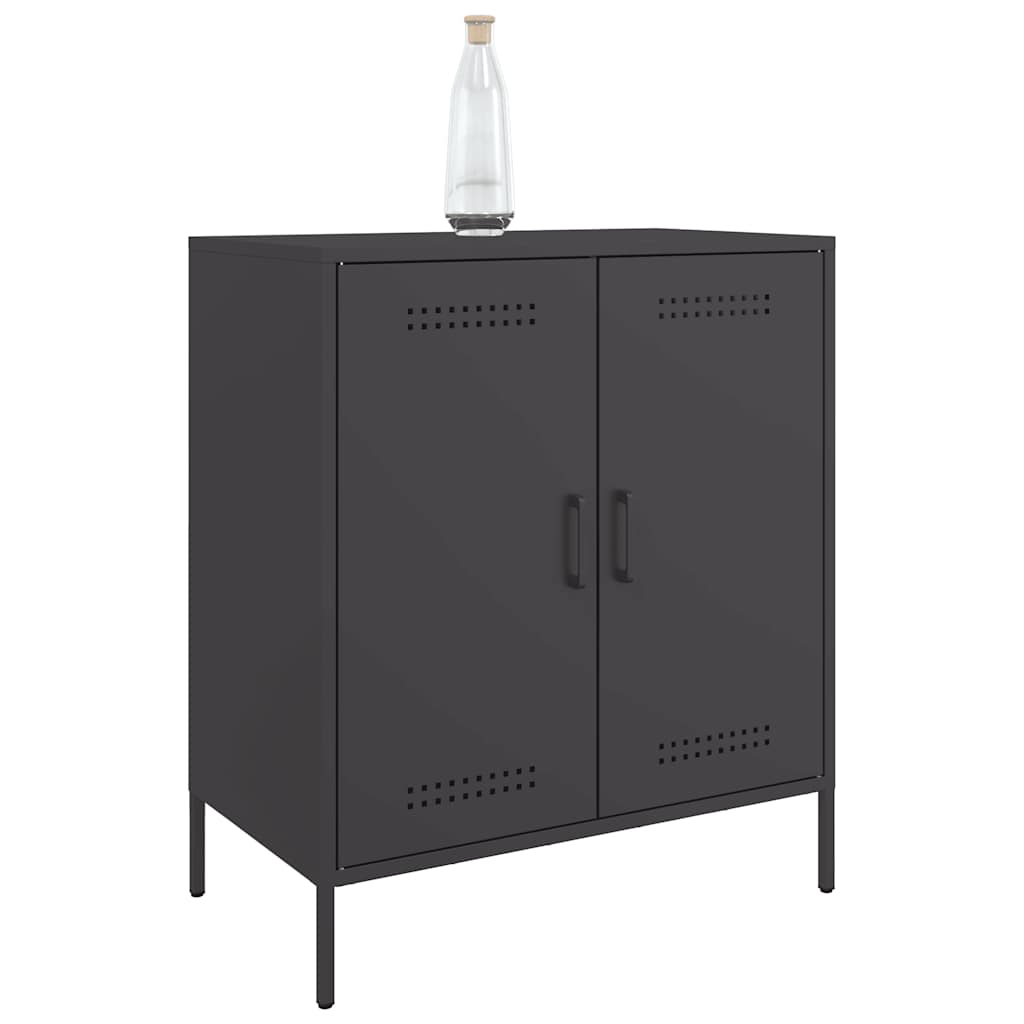 skænk 68x39x79 cm stål sort
