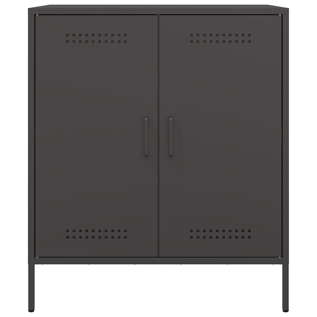 skænk 68x39x79 cm stål sort