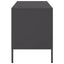 tv-bord 68x39x50,5 cm stål sort