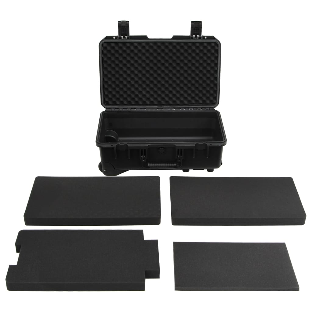 transportabel flightcase 55x35x22,5 cm PP sort