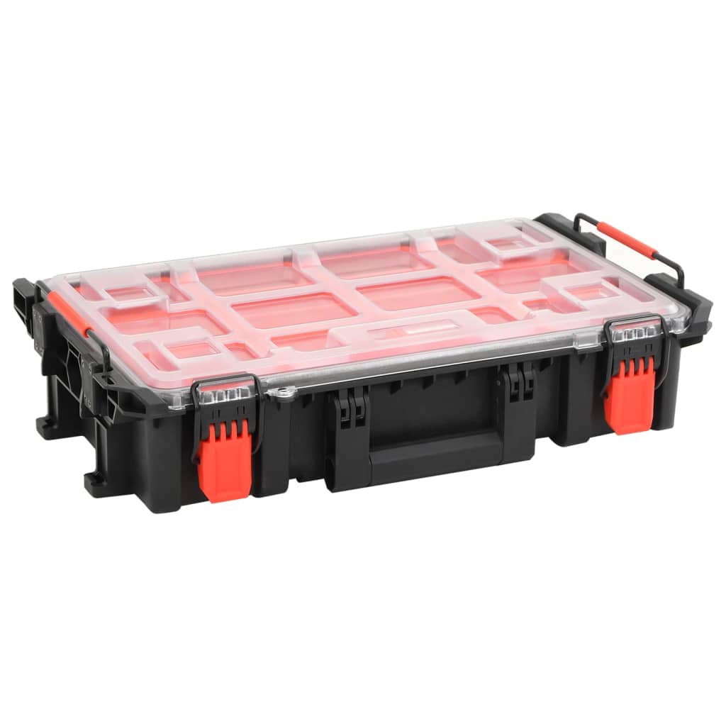 transportabel flightcase 55,5x34,5x13,5 cm PP sort