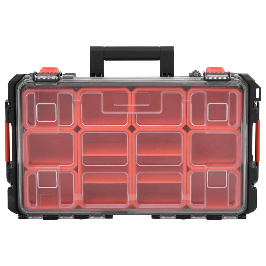 transportabel flightcase 55,5x34,5x13,5 cm PP sort